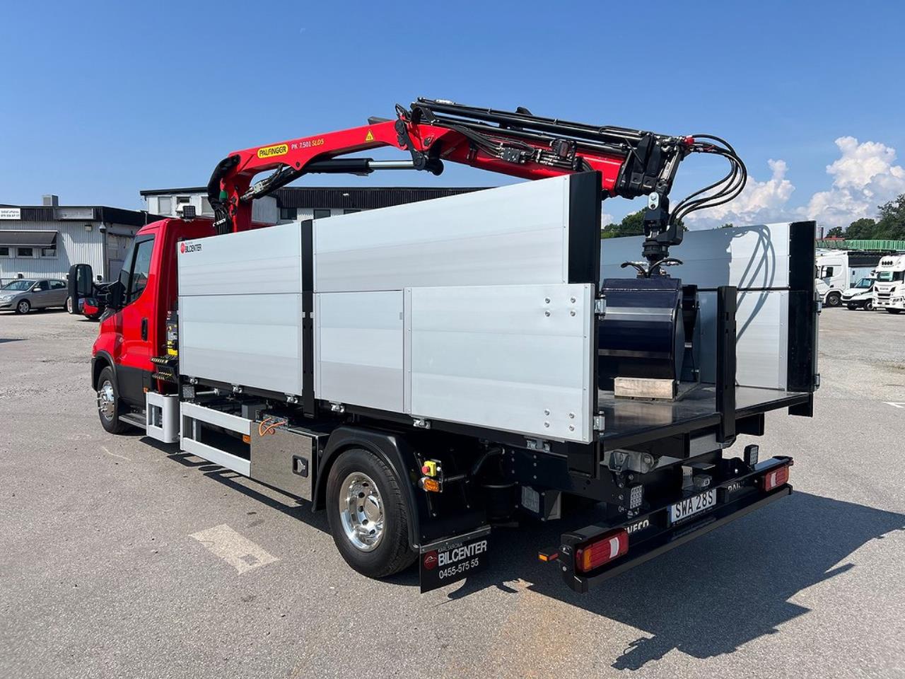 Iveco Daily 72C18 Tippbil / Kranbil Palfinger Kran & Skopa 2024 - Övrigt
