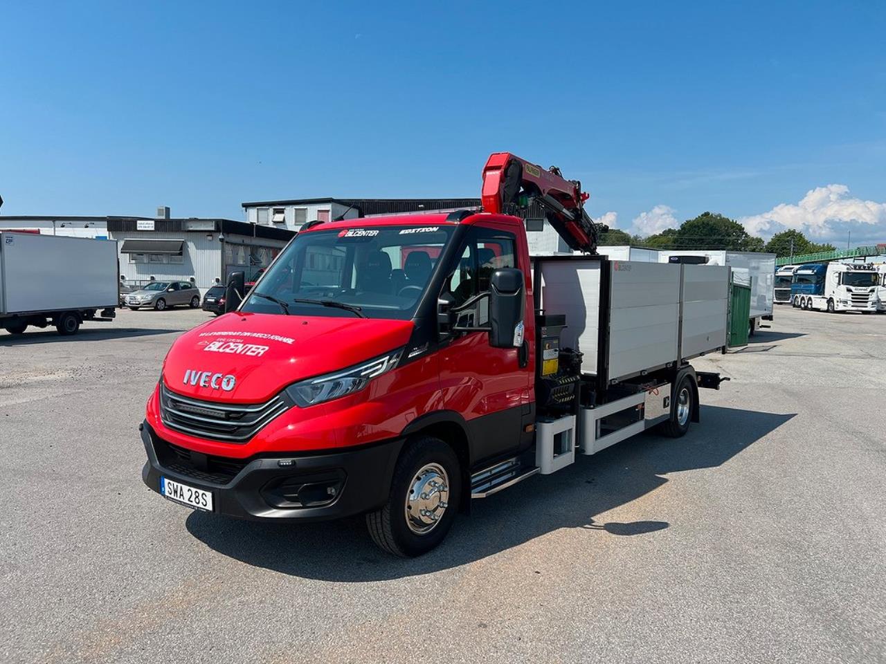 Iveco Daily 72C18 Tippbil / Kranbil Palfinger Kran & Skopa 2024 - Övrigt