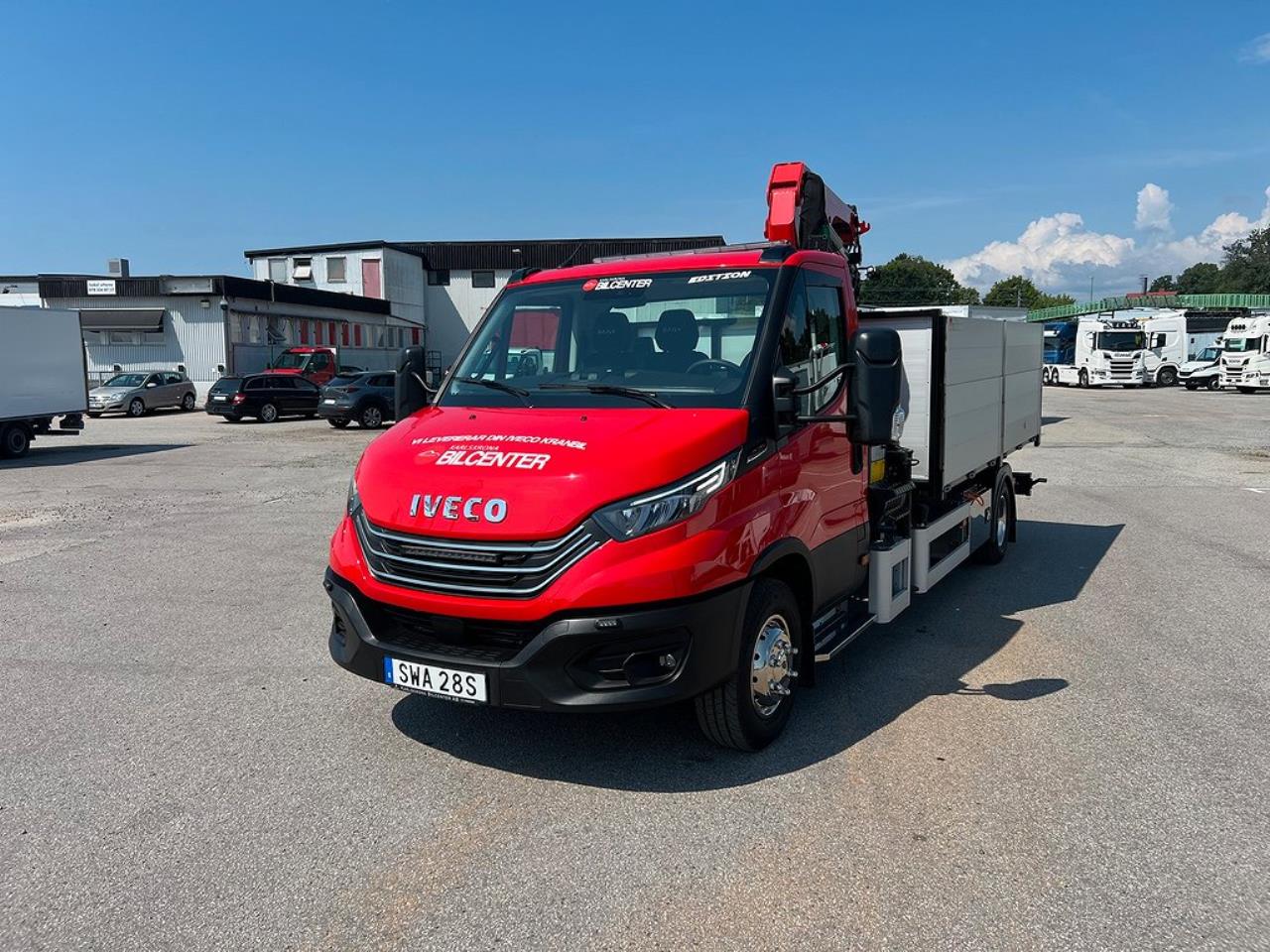 Iveco Daily 72C18 Tippbil / Kranbil Palfinger Kran & Skopa 2024 - Övrigt