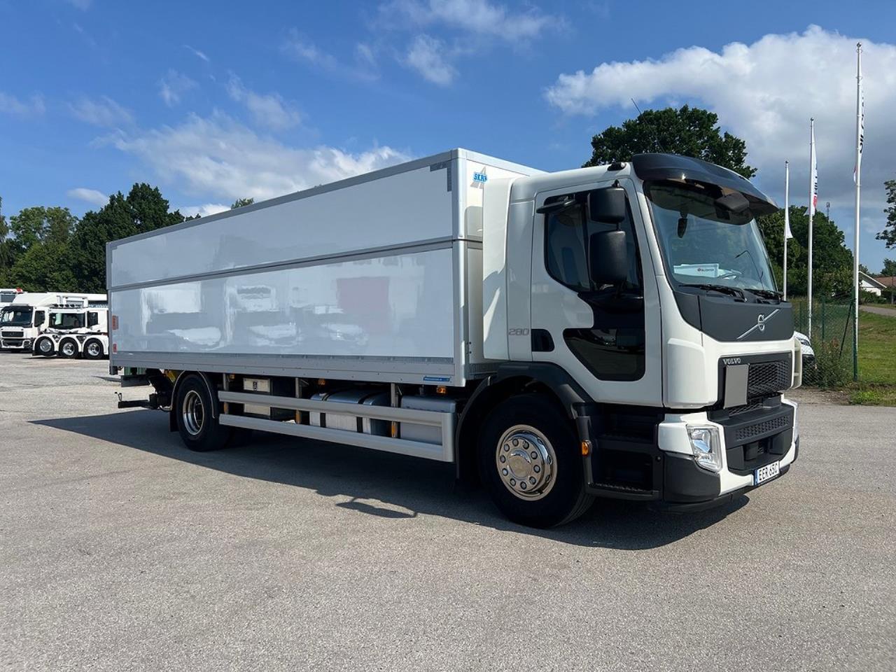 Volvo FE 280 4x2 Skåpbil Höj/Sänkbart tak, Euro 6 2019 - Skåp