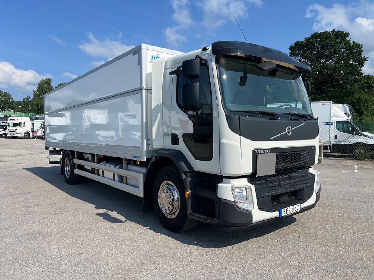 Volvo FE 280 4x2 Skåpbil Höj/Sänkbart tak, Euro 6 2019 - Skåp