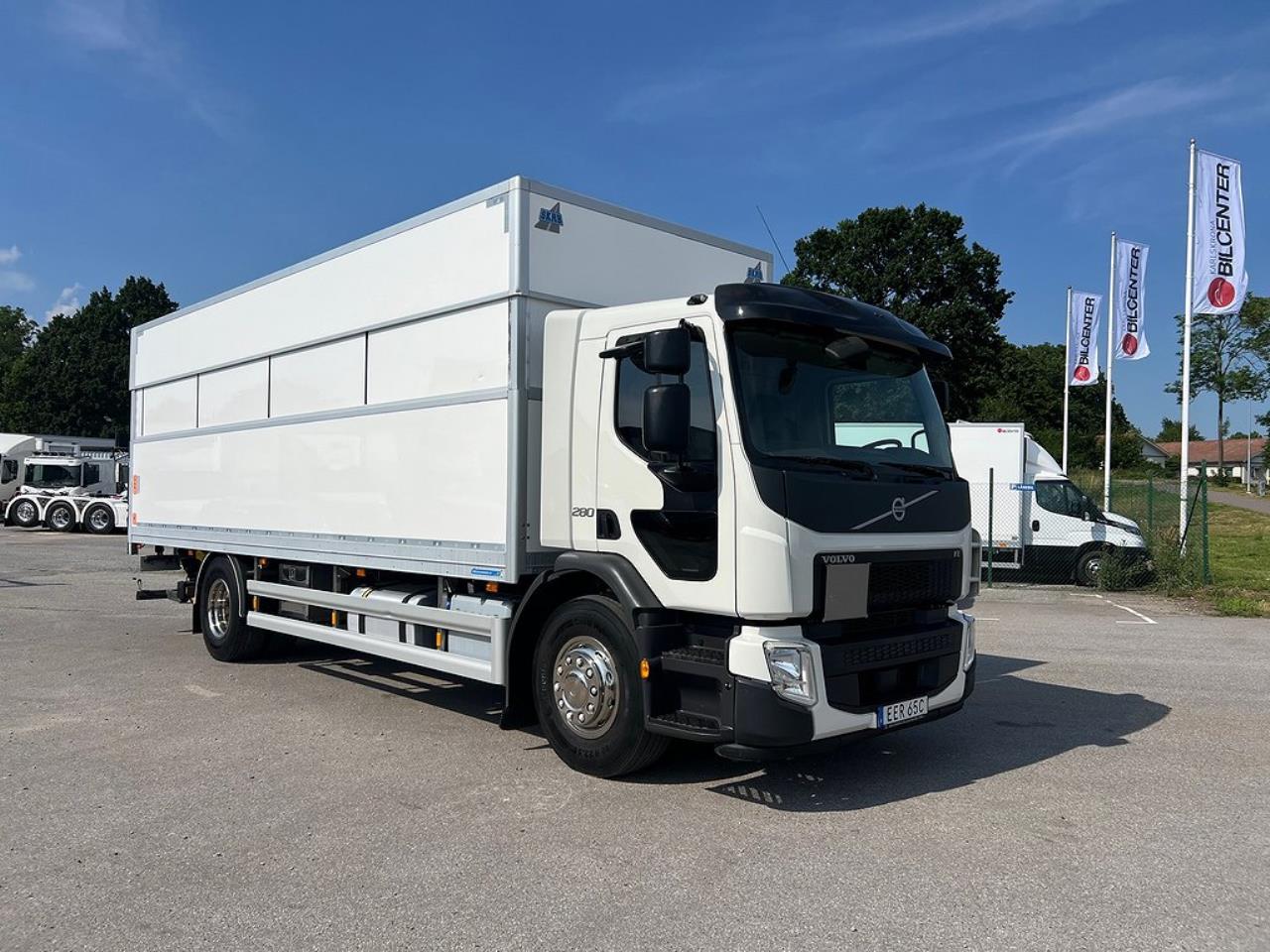 Volvo FE 280 4x2 Skåpbil Höj/Sänkbart tak, Euro 6 2019 - Skåp