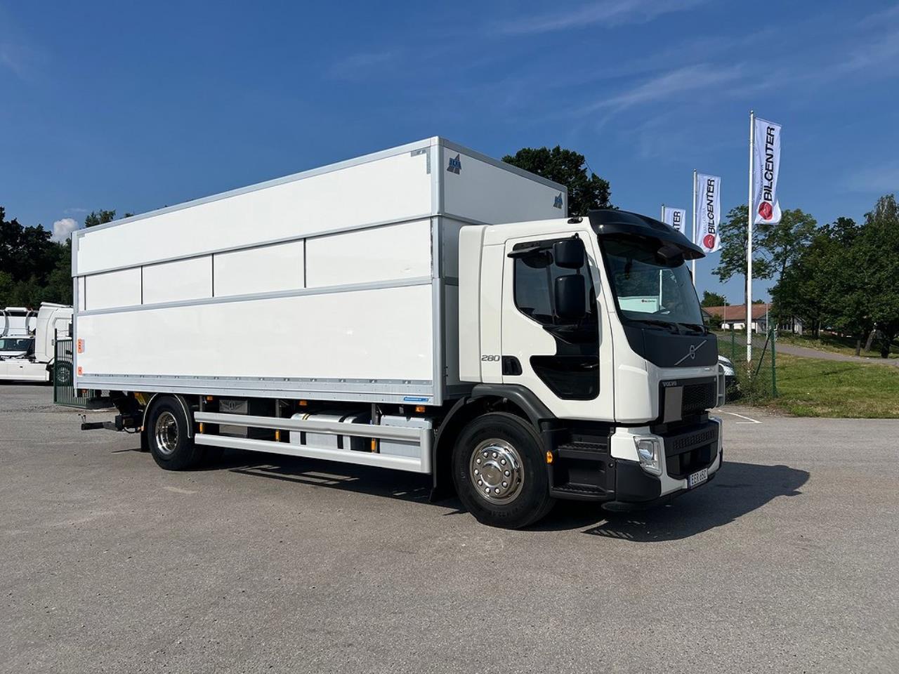 Volvo FE 280 4x2 Skåpbil Höj/Sänkbart tak, Euro 6 2019 - Skåp