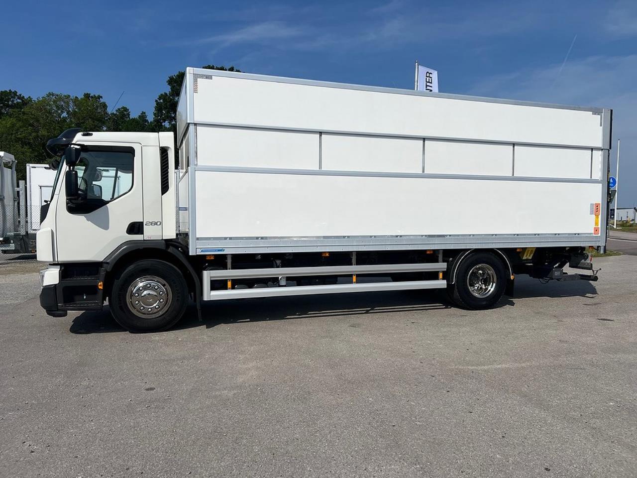 Volvo FE 280 4x2 Skåpbil Höj/Sänkbart tak, Euro 6 2019 - Skåp