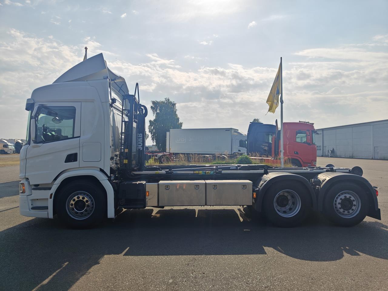 SCANIA P450 2019 - Krok/Lastväxlare