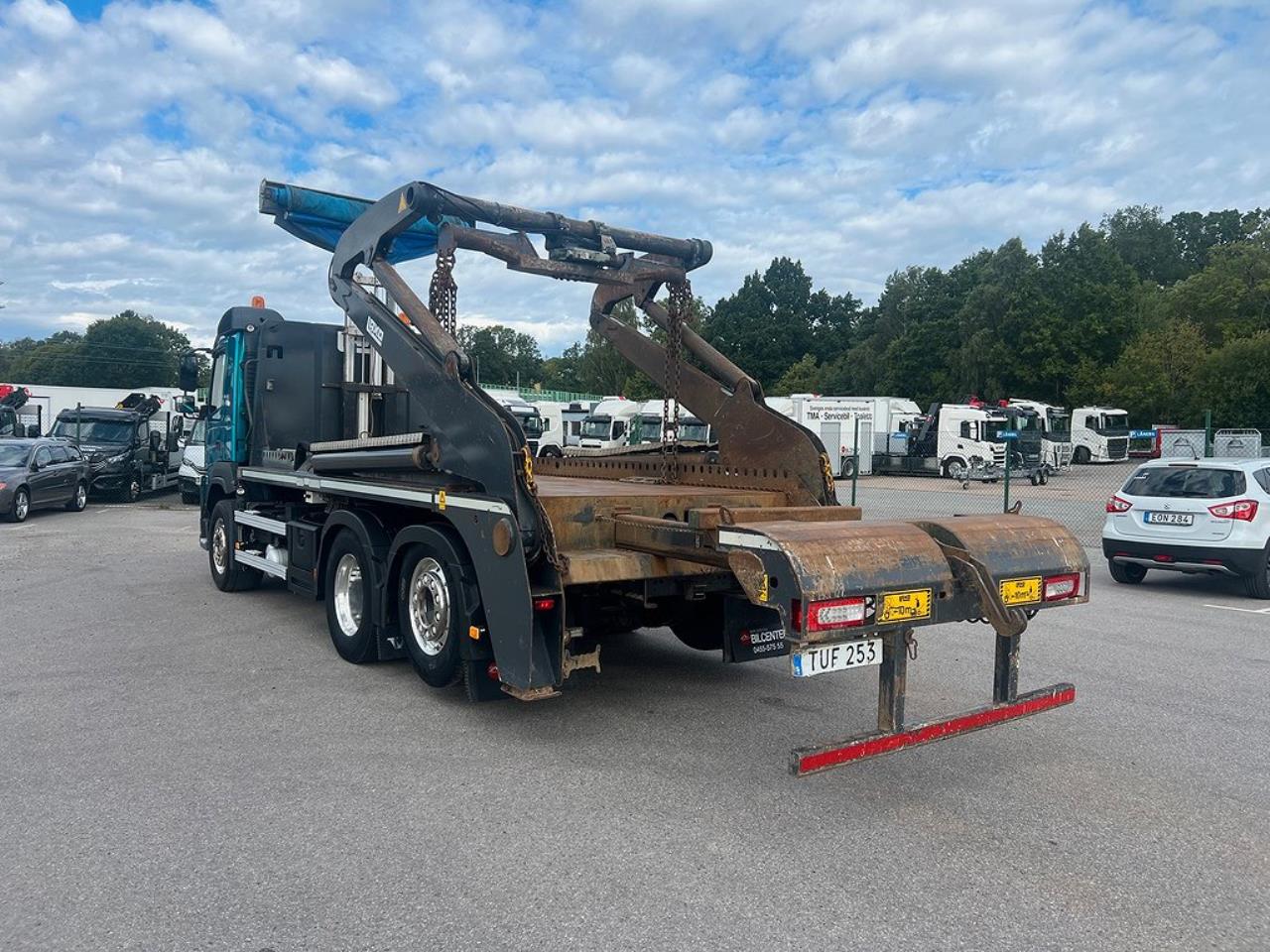 Volvo FM 410 6x2*4 Liftdumper Laxo med rotator Euro 6 2015 - Växelflak