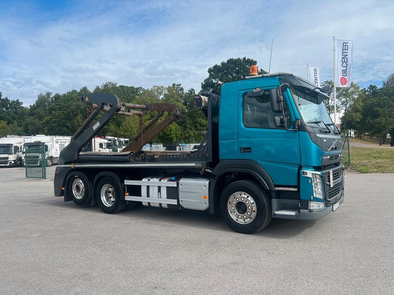 Volvo FM 410 6x2*4 Liftdumper Laxo med rotator Euro 6 2015 - Växelflak