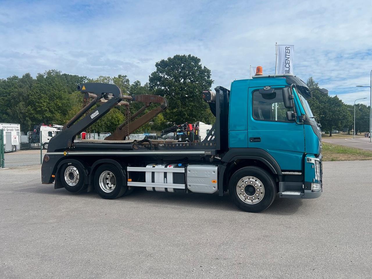 Volvo FM 410 6x2*4 Liftdumper Laxo med rotator Euro 6 2015 - Växelflak