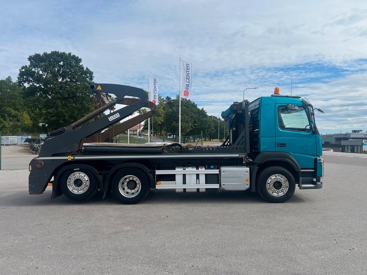 Volvo FM 410 6x2*4 Liftdumper Laxo med rotator Euro 6 2015 - Växelflak
