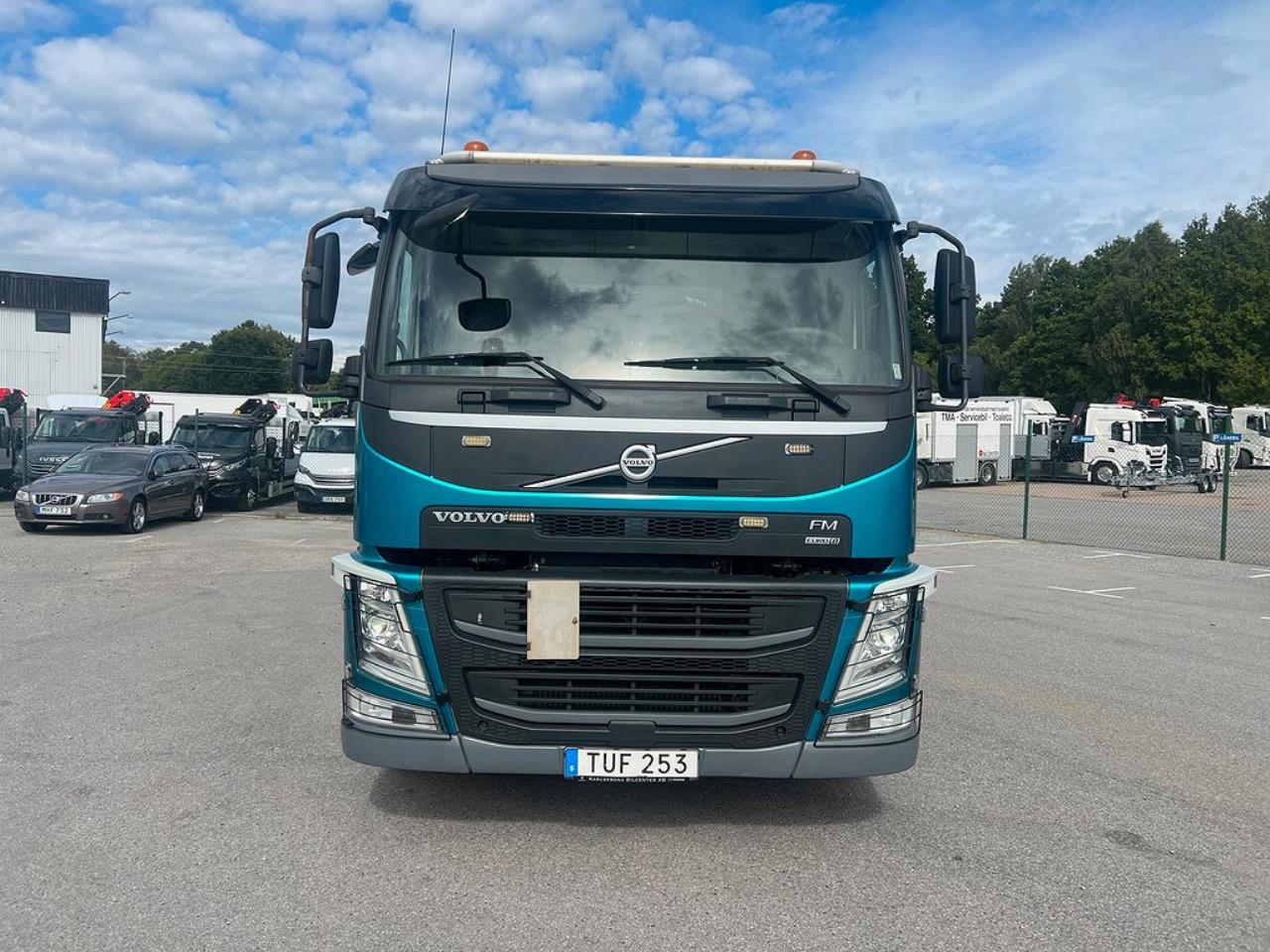 Volvo FM 410 6x2*4 Liftdumper Laxo med rotator Euro 6 2015 - Växelflak