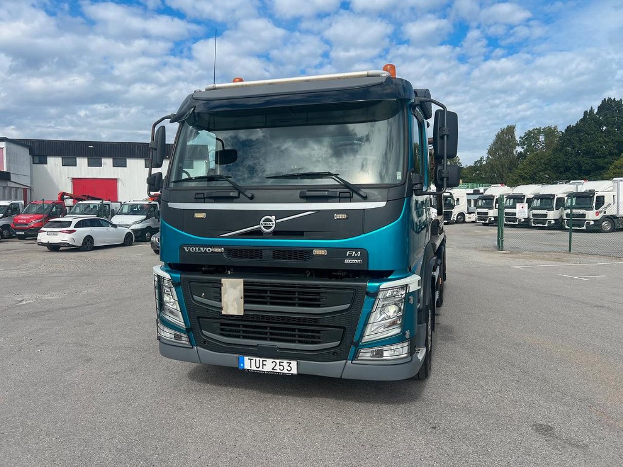 Volvo FM 410 6x2*4 Liftdumper Laxo med rotator Euro 6 2015 - Växelflak