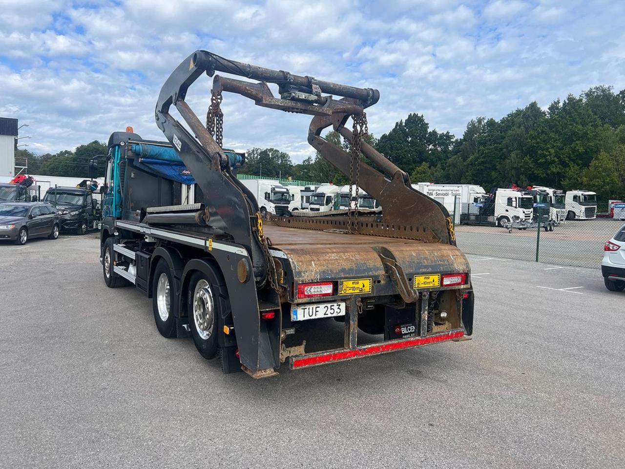 Volvo FM 410 6x2*4 Liftdumper Laxo med rotator Euro 6 2015 - Växelflak