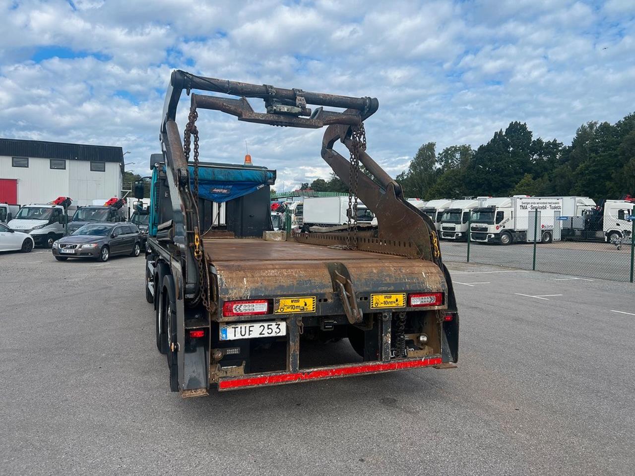 Volvo FM 410 6x2*4 Liftdumper Laxo med rotator Euro 6 2015 - Växelflak