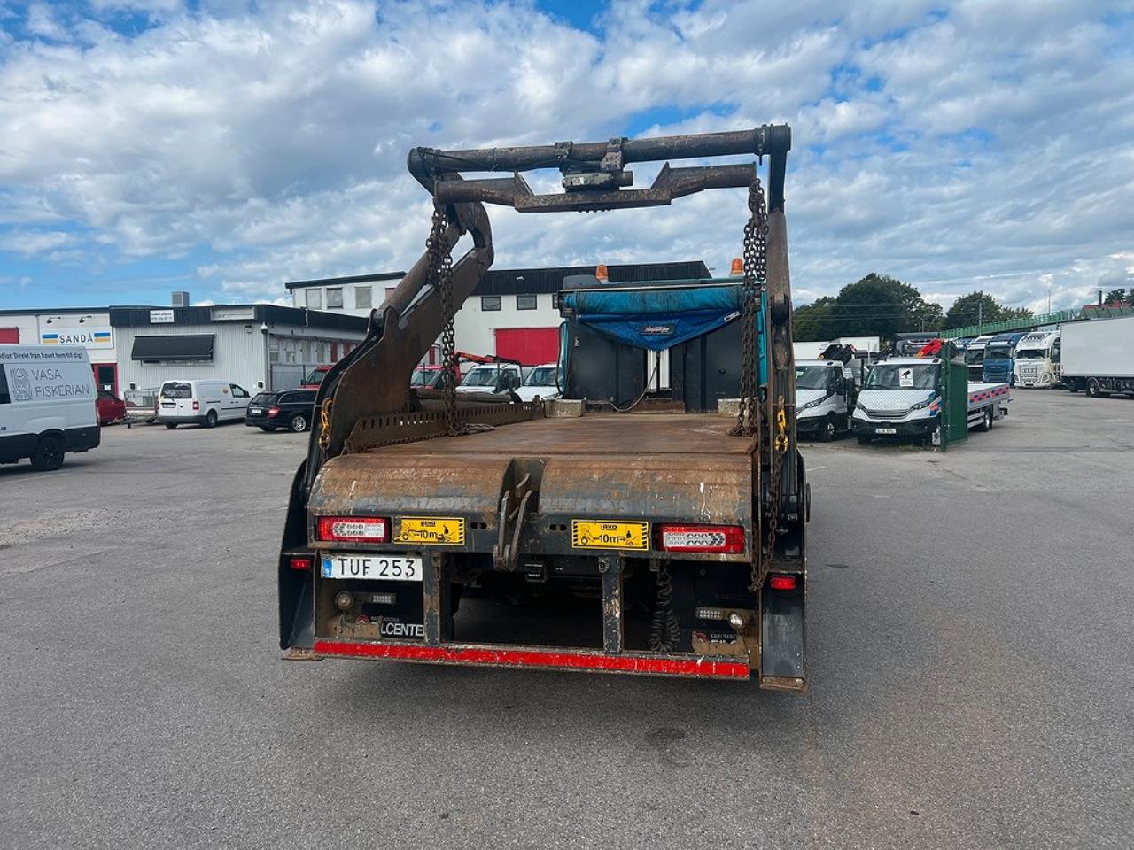 Volvo FM 410 6x2*4 Liftdumper Laxo med rotator Euro 6 2015 - Växelflak