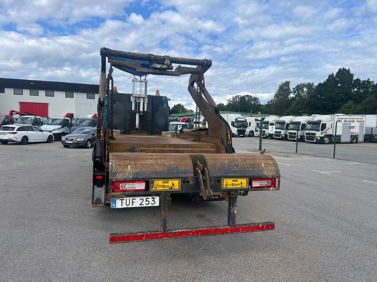 Volvo FM 410 6x2*4 Liftdumper Laxo med rotator Euro 6 2015 - Växelflak