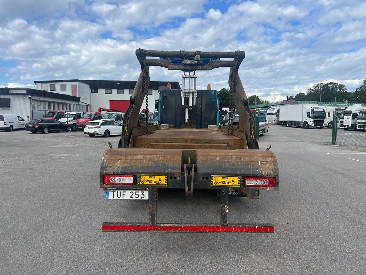 Volvo FM 410 6x2*4 Liftdumper Laxo med rotator Euro 6 2015 - Växelflak