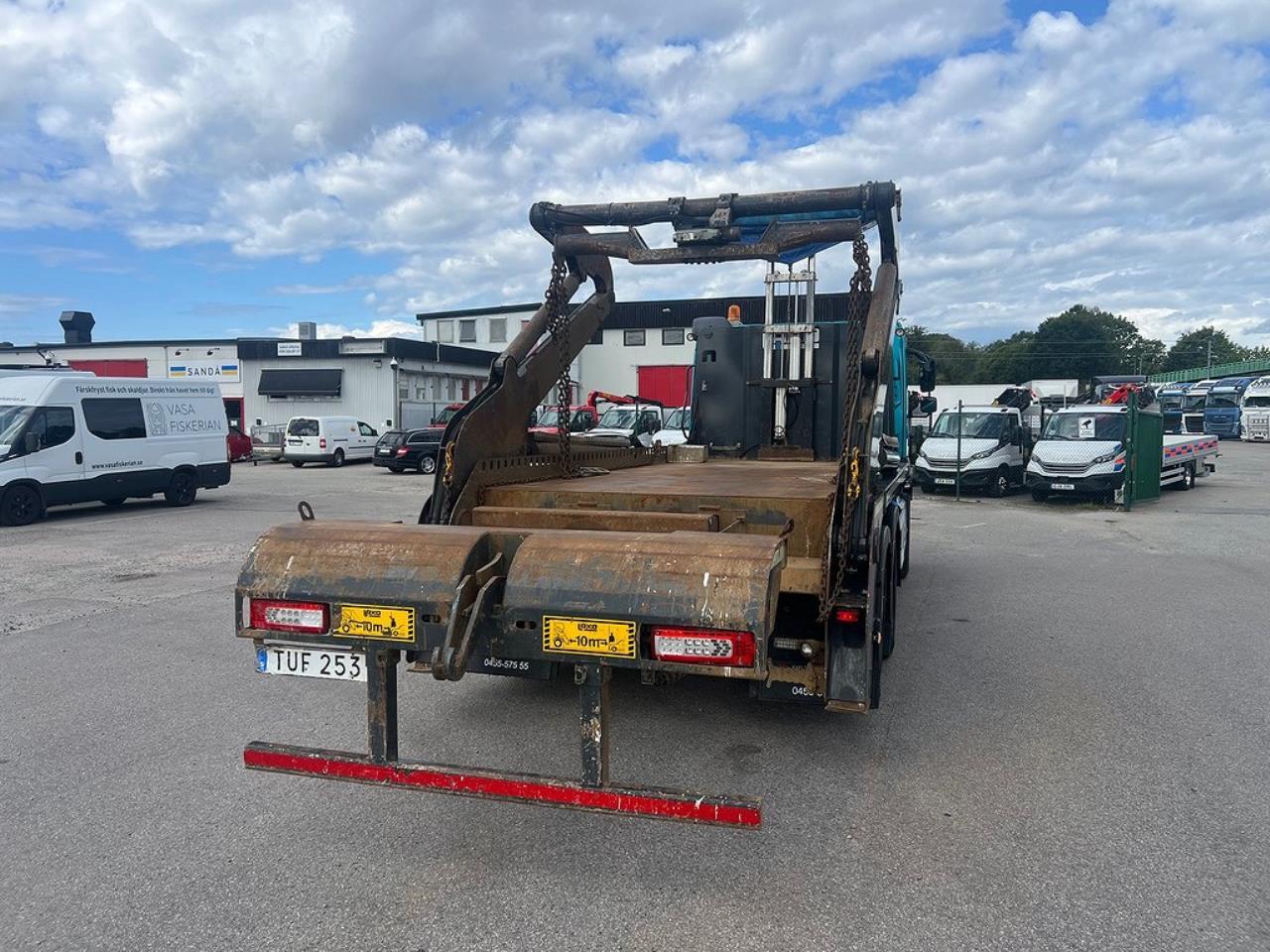 Volvo FM 410 6x2*4 Liftdumper Laxo med rotator Euro 6 2015 - Växelflak