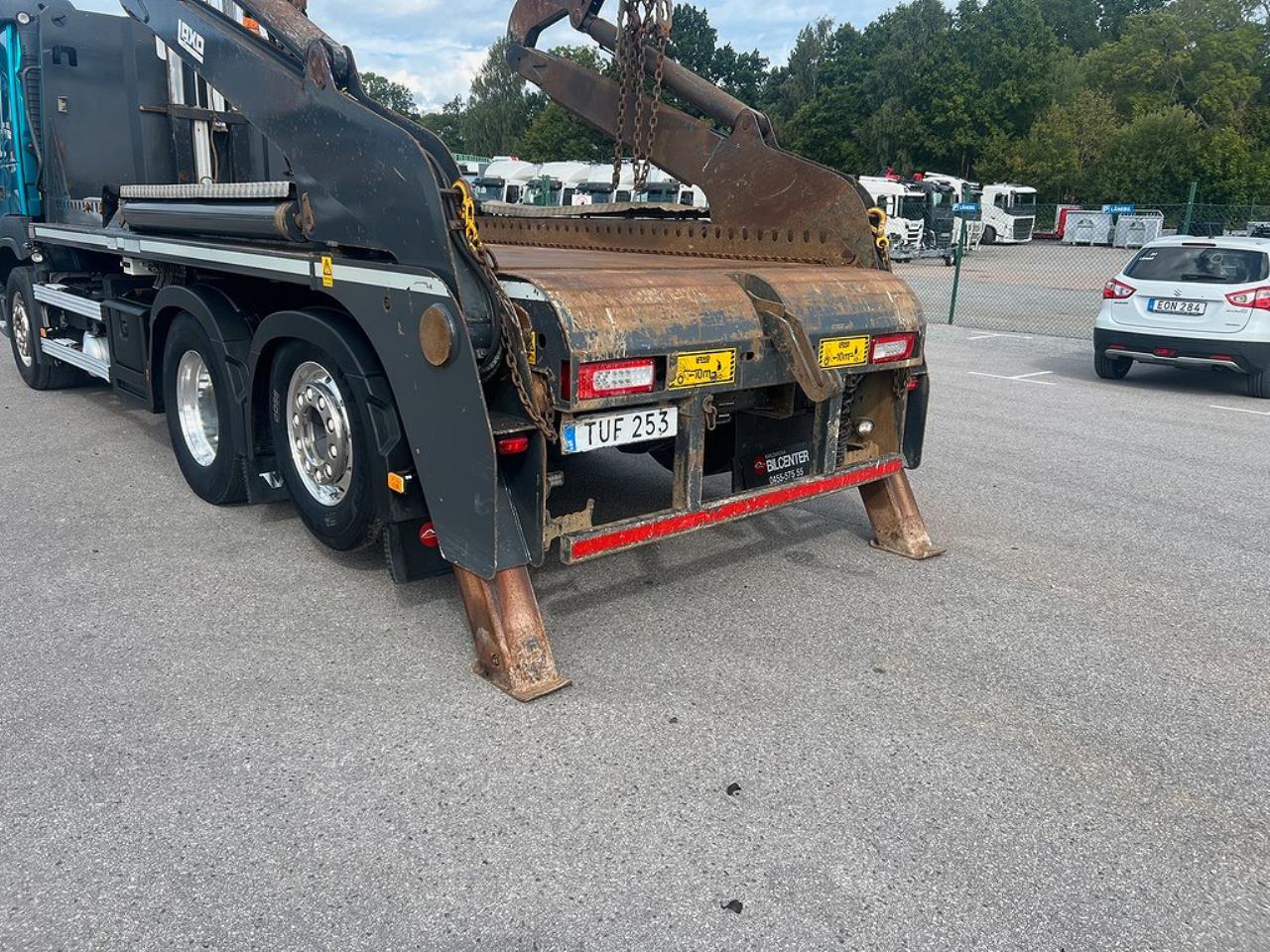 Volvo FM 410 6x2*4 Liftdumper Laxo med rotator Euro 6 2015 - Växelflak
