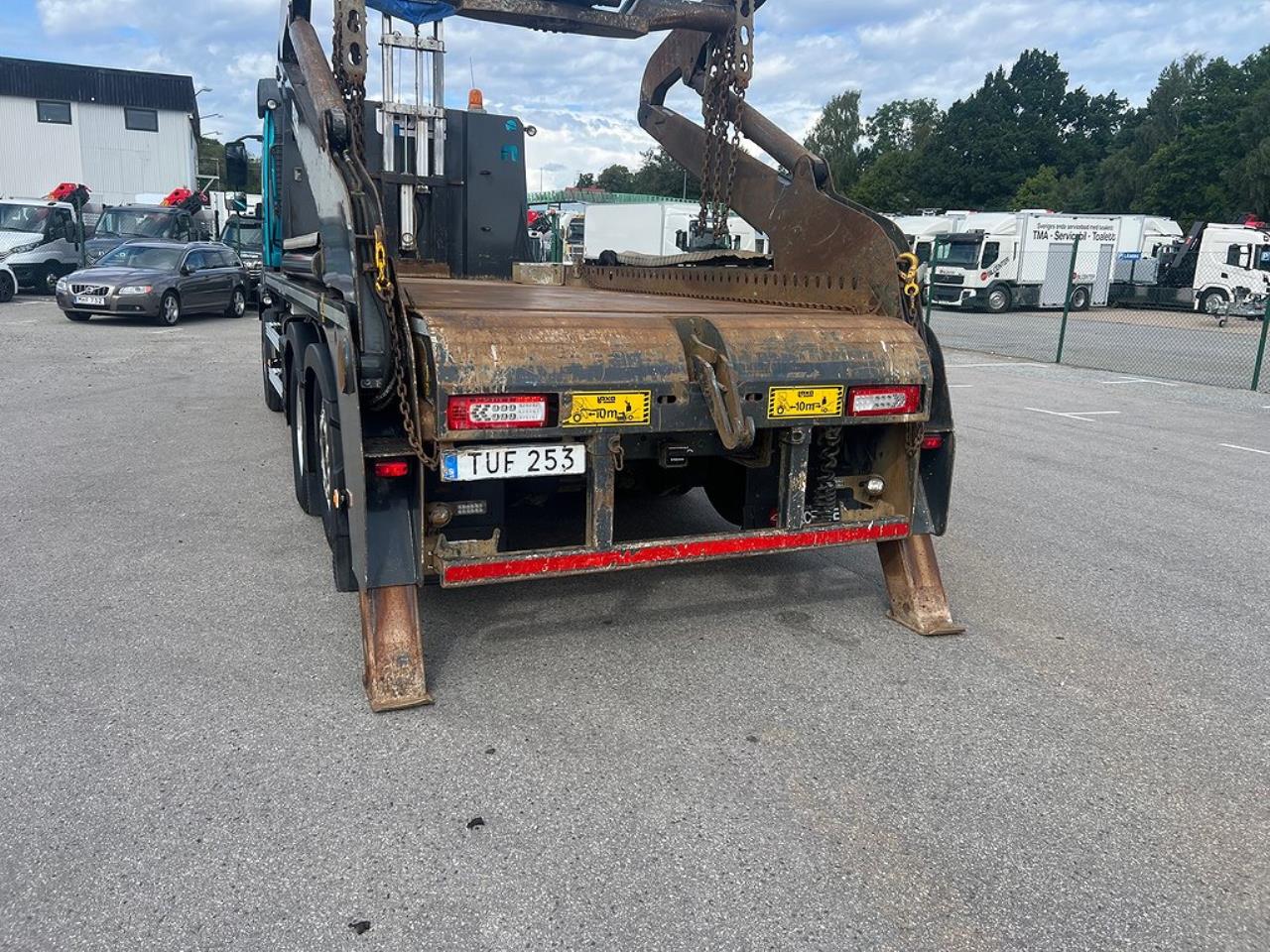 Volvo FM 410 6x2*4 Liftdumper Laxo med rotator Euro 6 2015 - Växelflak