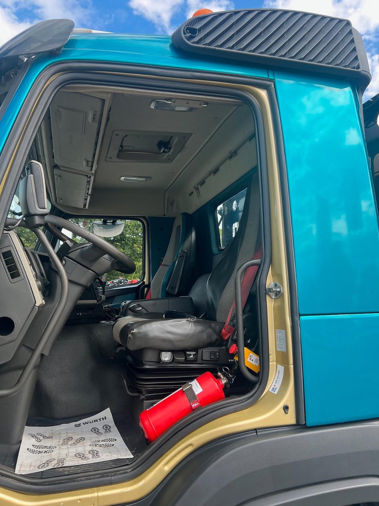 Volvo FM 410 6x2*4 Liftdumper Laxo med rotator Euro 6 2015 - Växelflak