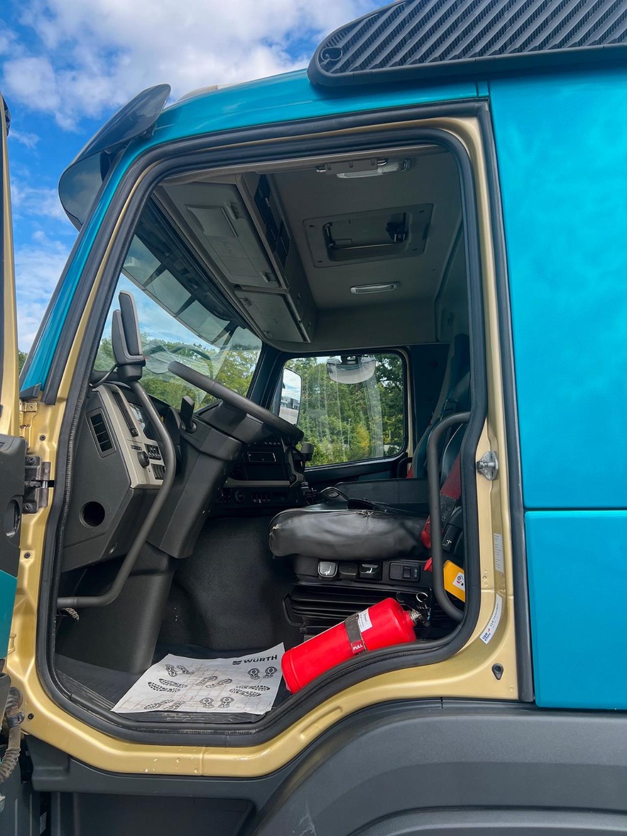 Volvo FM 410 6x2*4 Liftdumper Laxo med rotator Euro 6 2015 - Växelflak
