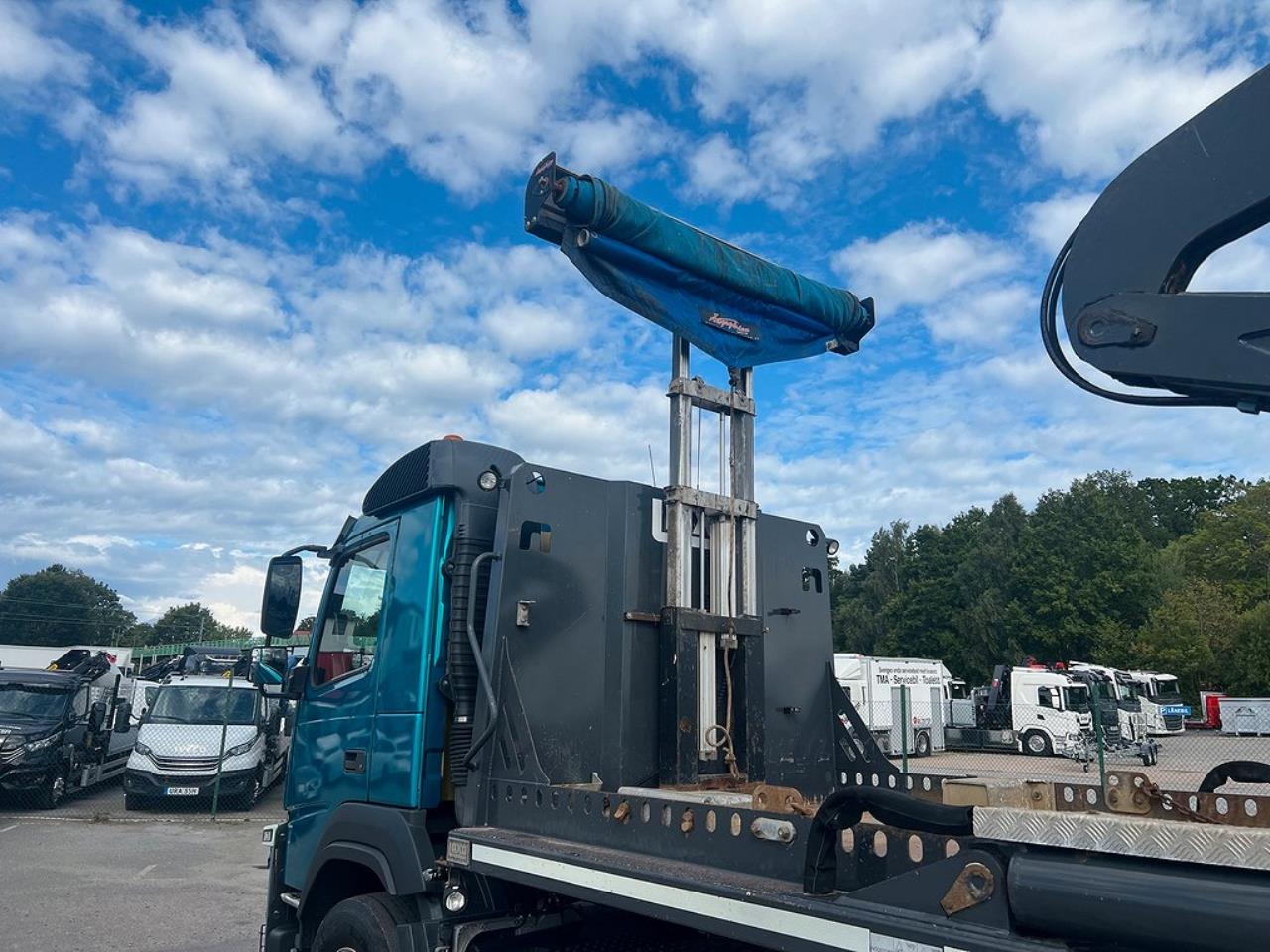 Volvo FM 410 6x2*4 Liftdumper Laxo med rotator Euro 6 2015 - Växelflak
