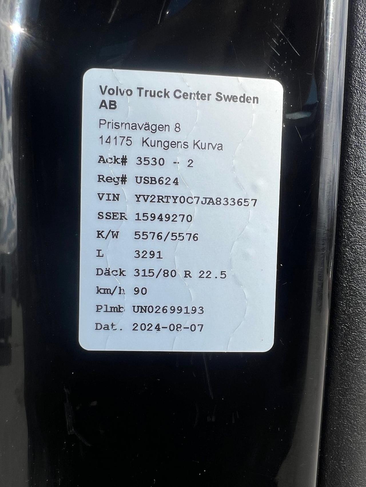 Volvo FH13 460 6x2 Lastväxlare Euro 6 2018 - Krok/Lastväxlare