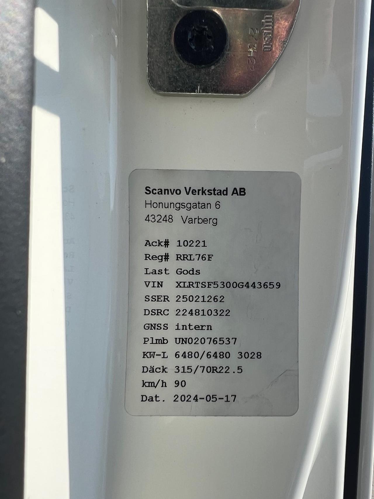 DAF XG+ 530 6x2 Dragbil ADR Klassad & Lossnings Kompressor 2023 - Dragbil
