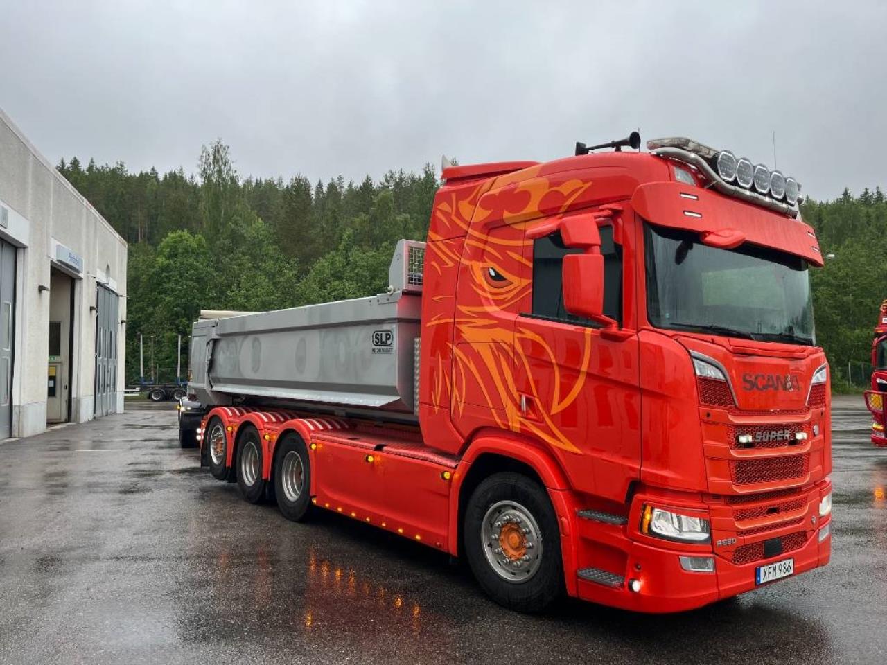 Scania R650 Kassettekipage 2018 - Tipp