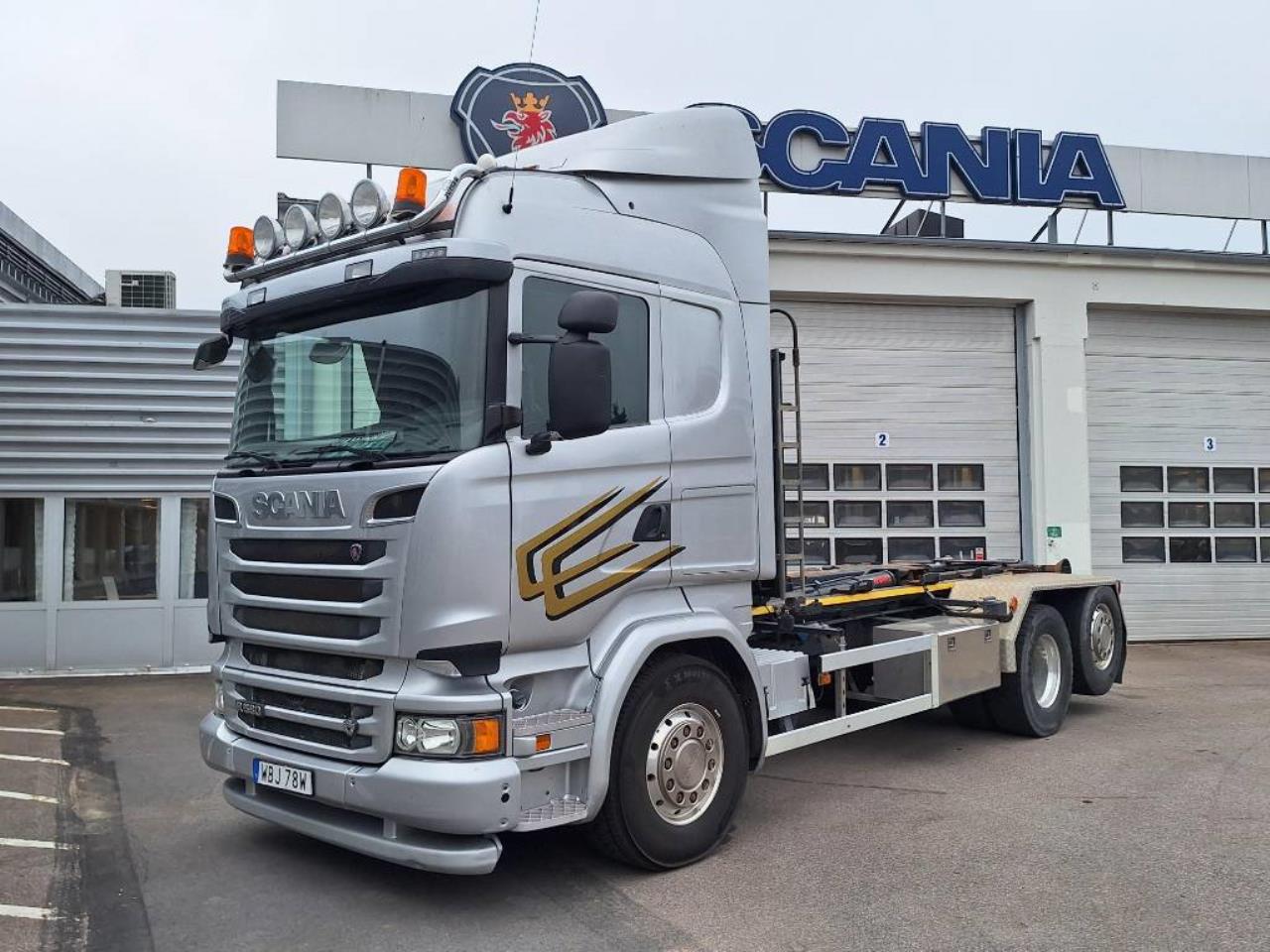 Scania R580 LB6X2*4MNB 2015 - Krok/Lastväxlare