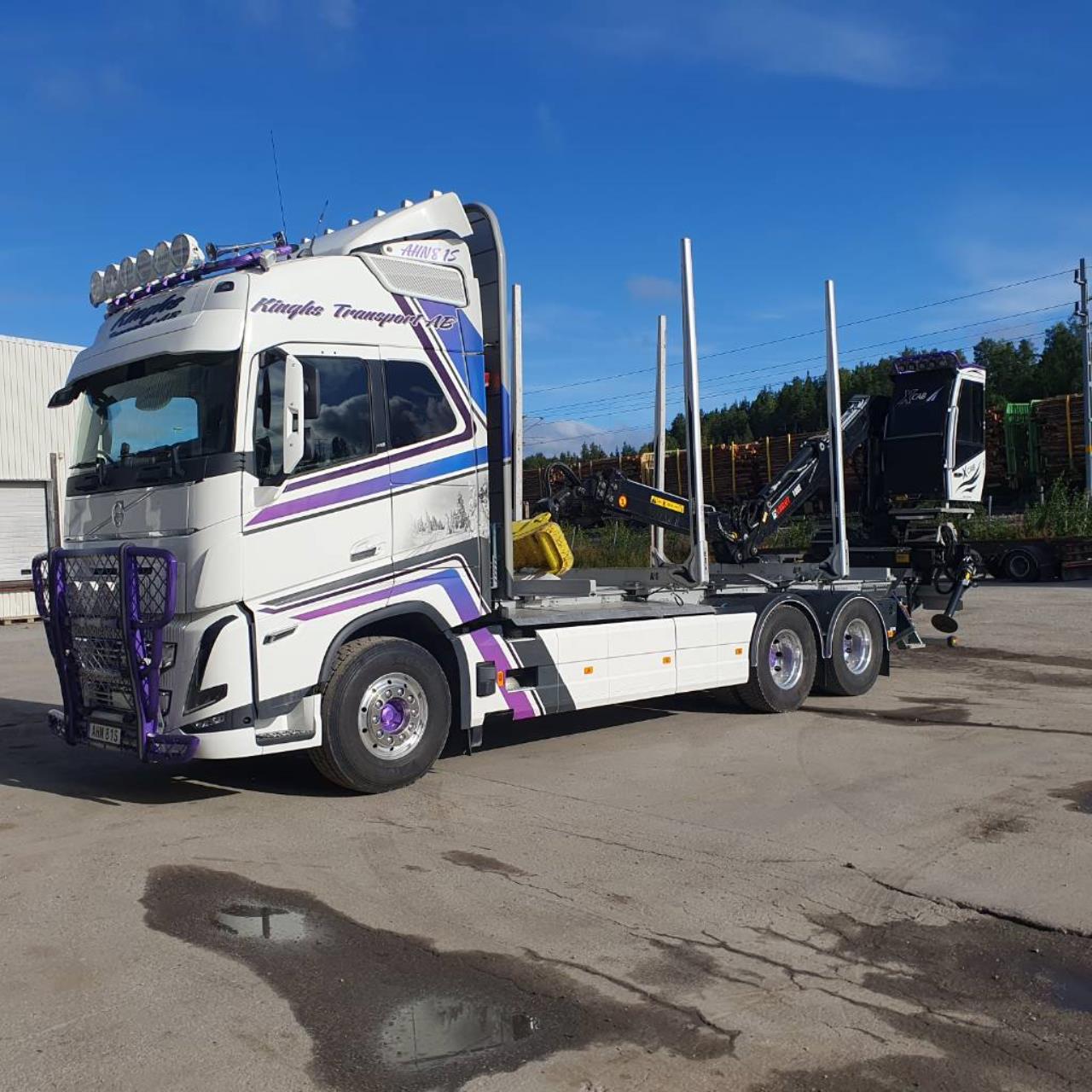 Volvo FH16 650 Timmerbil 2024 - Timmer