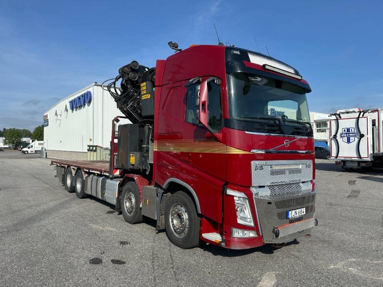 Volvo FH 540 Kranbil Bodbil Palfinger 92002 2016 - Kran