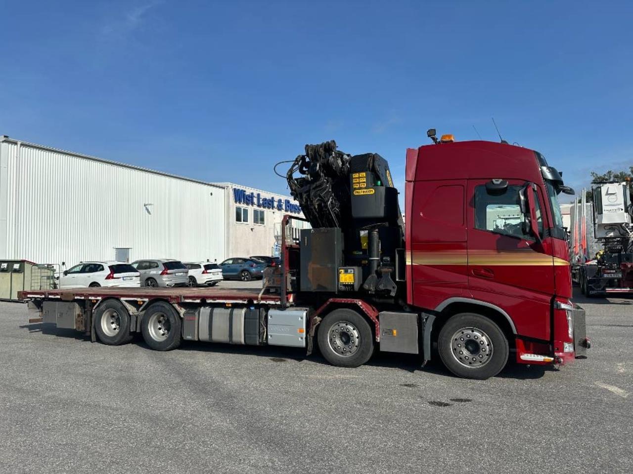 Volvo FH 540 Kranbil Bodbil Palfinger 92002 2016 - Kran
