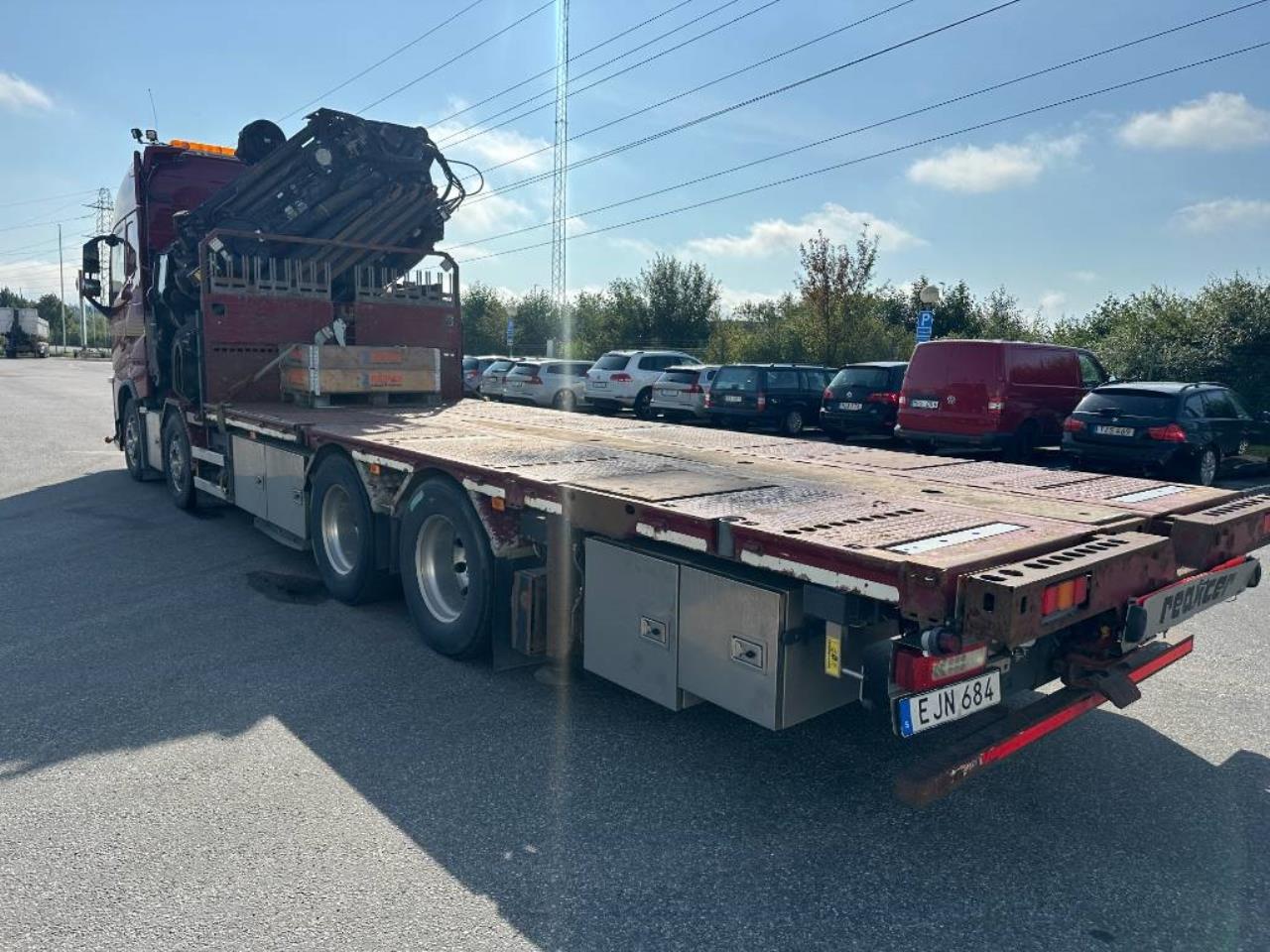Volvo FH 540 Kranbil Bodbil Palfinger 92002 2016 - Kran