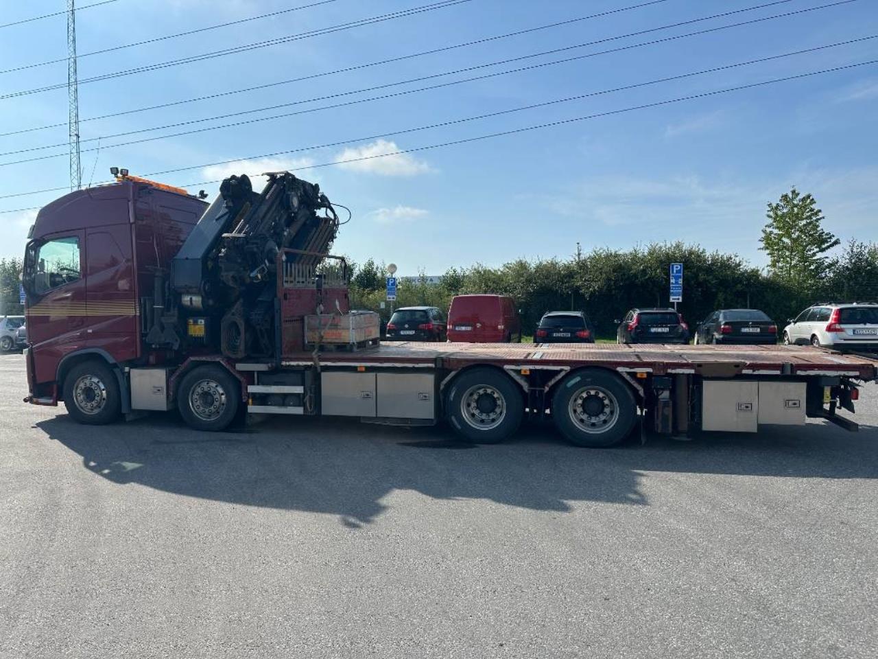 Volvo FH 540 Kranbil Bodbil Palfinger 92002 2016 - Kran