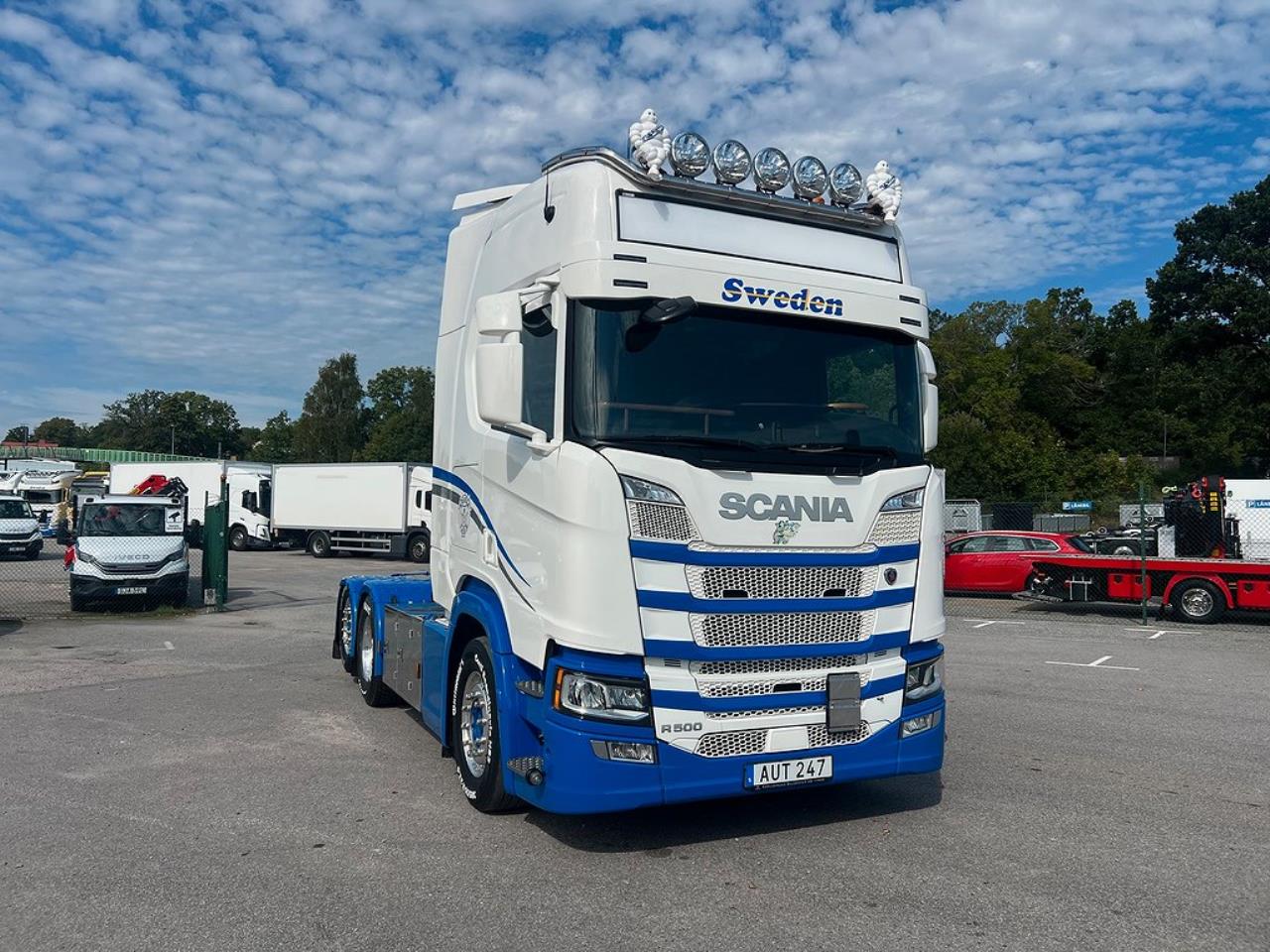Scania R500 6x2 Dragbil ADR Klassad & Kompressor Euro 6 2021 - Dragbil