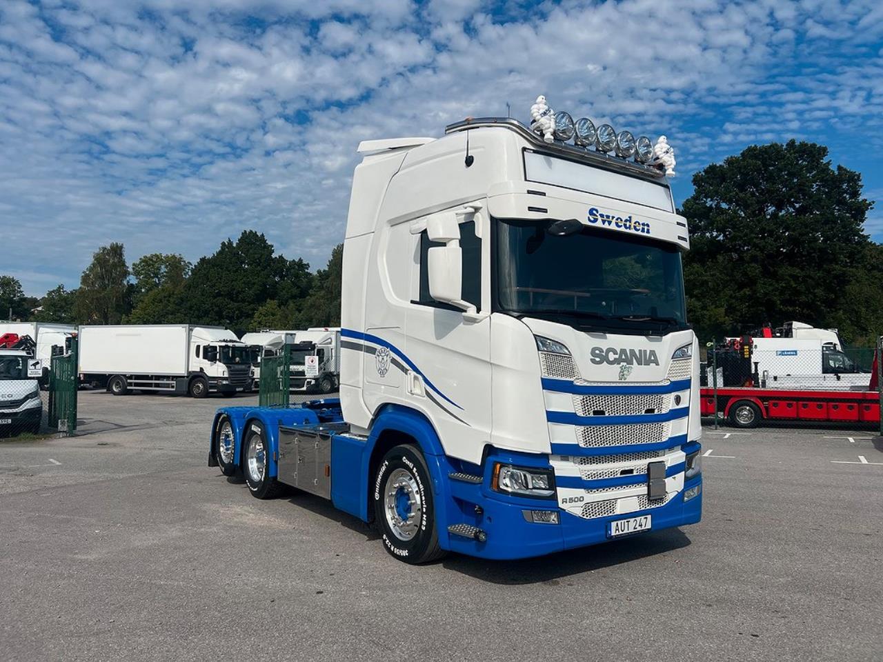 Scania R500 6x2 Dragbil ADR Klassad & Kompressor Euro 6 2021 - Dragbil