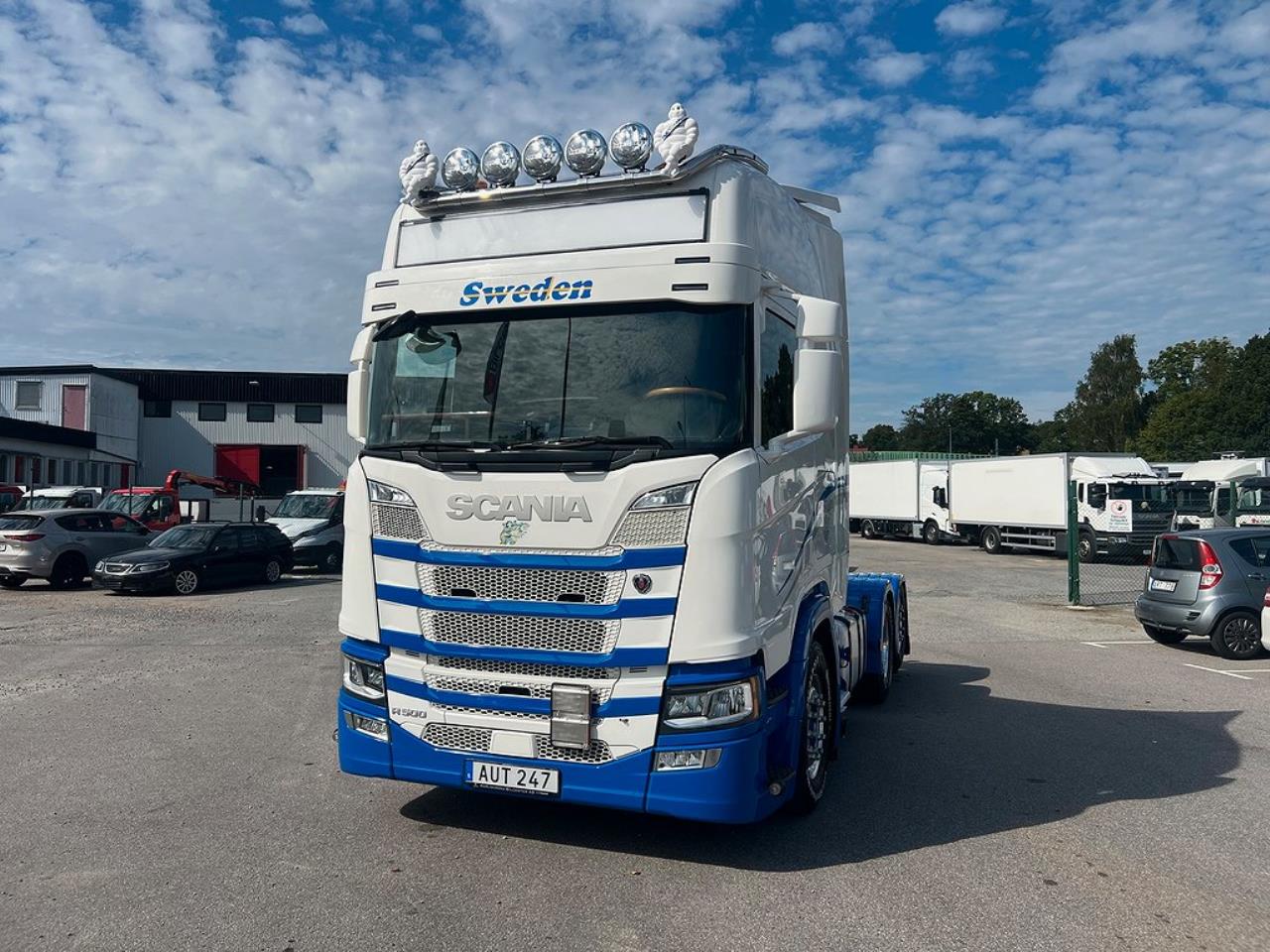Scania R500 6x2 Dragbil ADR Klassad & Kompressor Euro 6 2021 - Dragbil