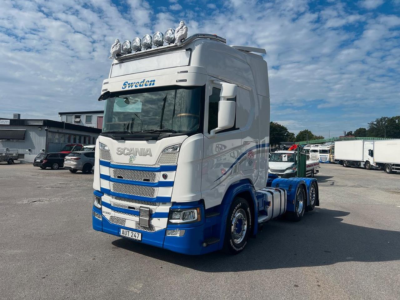 Scania R500 6x2 Dragbil ADR Klassad & Kompressor Euro 6 2021 - Dragbil