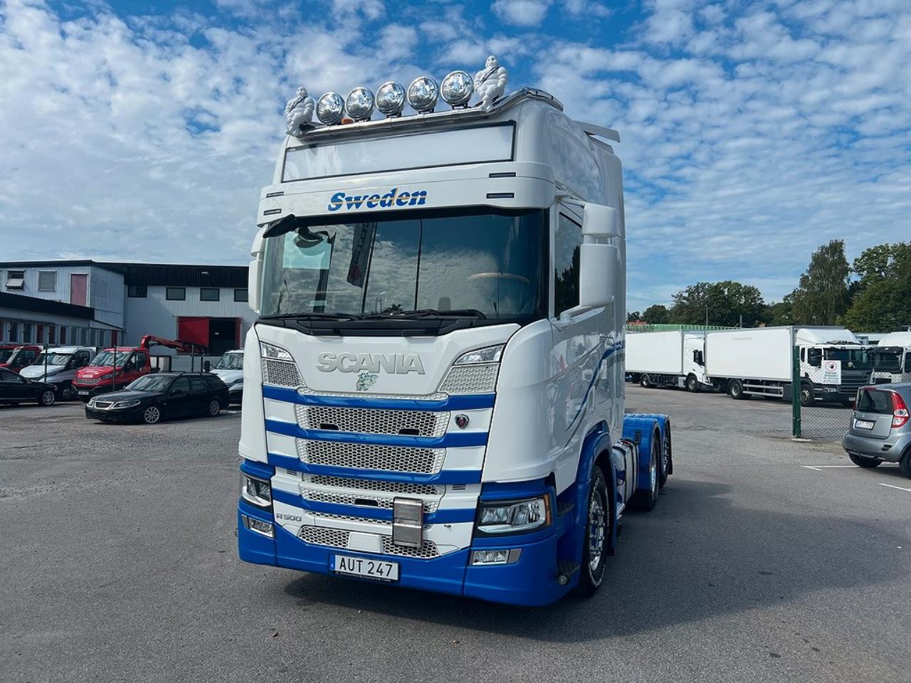 Scania R500 6x2 Dragbil ADR Klassad & Kompressor Euro 6 2021 - Dragbil