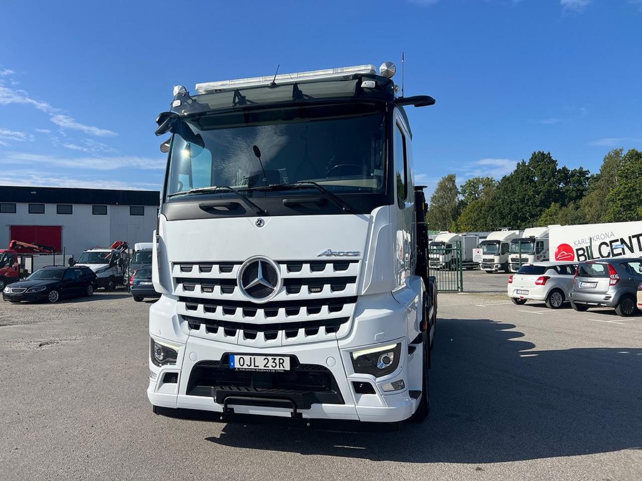 Mercedes-Benz Arocs 3553 8x4*4 Kranväxlare Palfinger & Jibb 2023 - Kran