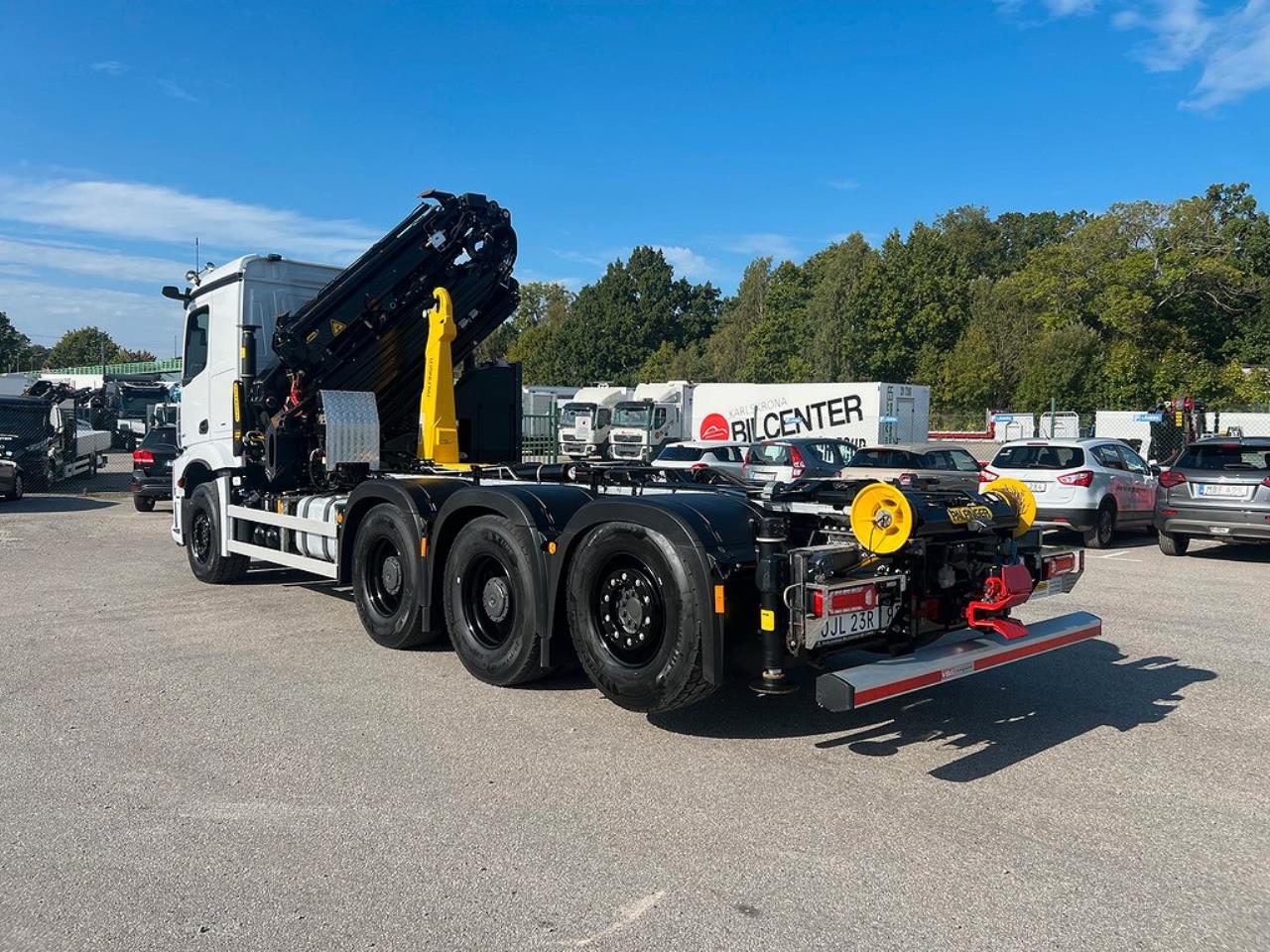 Mercedes-Benz Arocs 3553 8x4*4 Kranväxlare Palfinger & Jibb 2023 - Kran