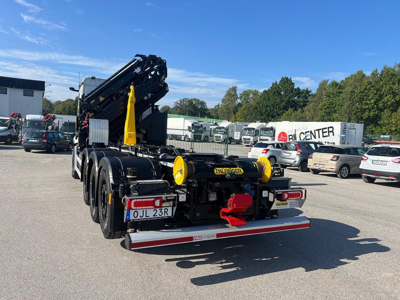 Mercedes-Benz Arocs 3553 8x4*4 Kranväxlare Palfinger & Jibb 2023 - Kran