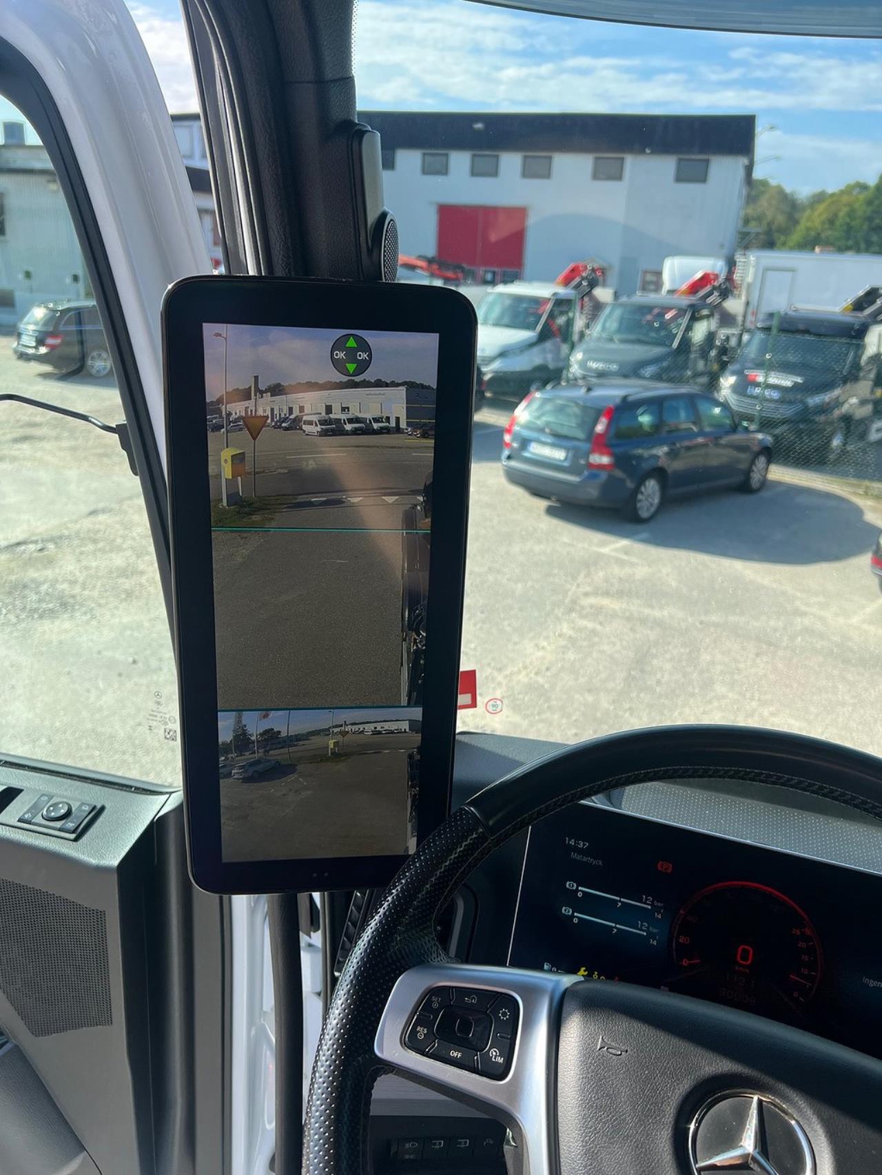 Mercedes-Benz Arocs 3553 8x4*4 Kranväxlare Palfinger & Jibb 2023 - Kran