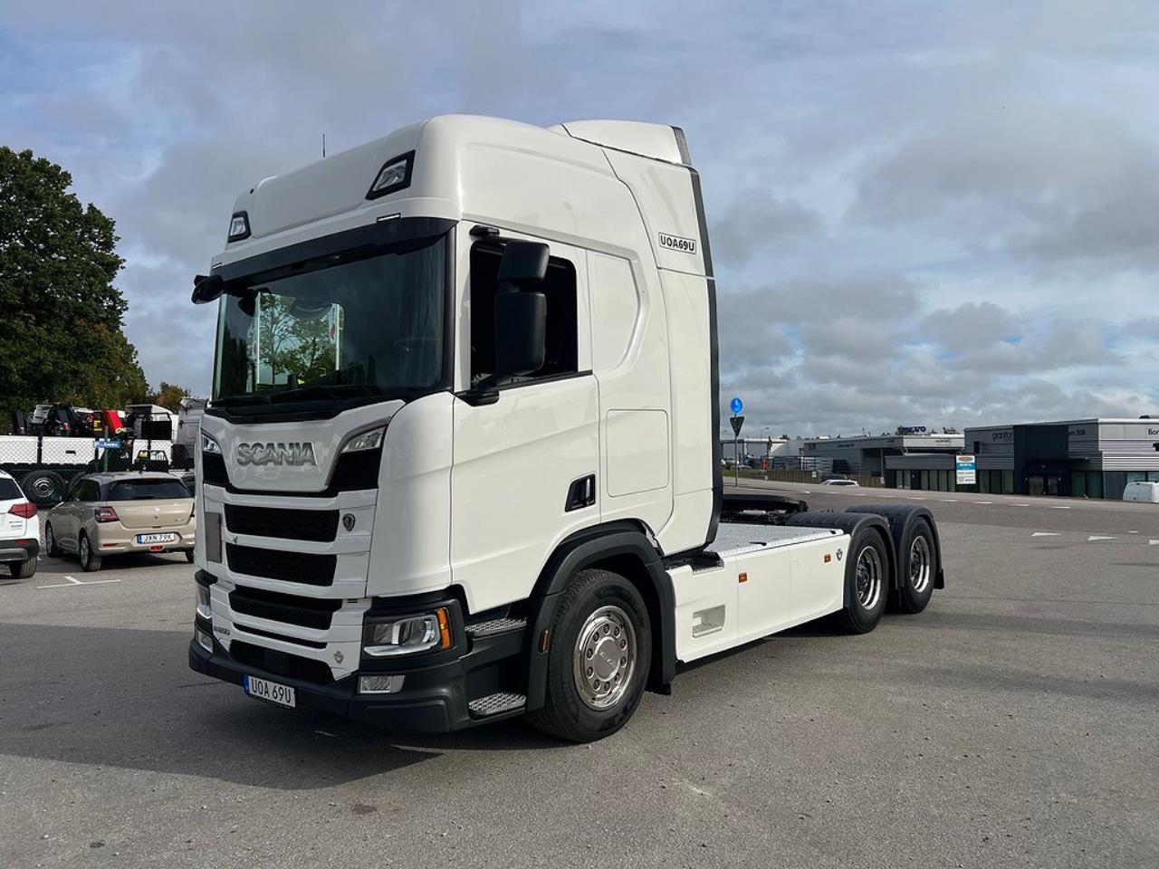 Scania R650 6x4 Tandem Dragbil FULL ADR 3,95 Hjulbas Euro 6 2021 - Dragbil
