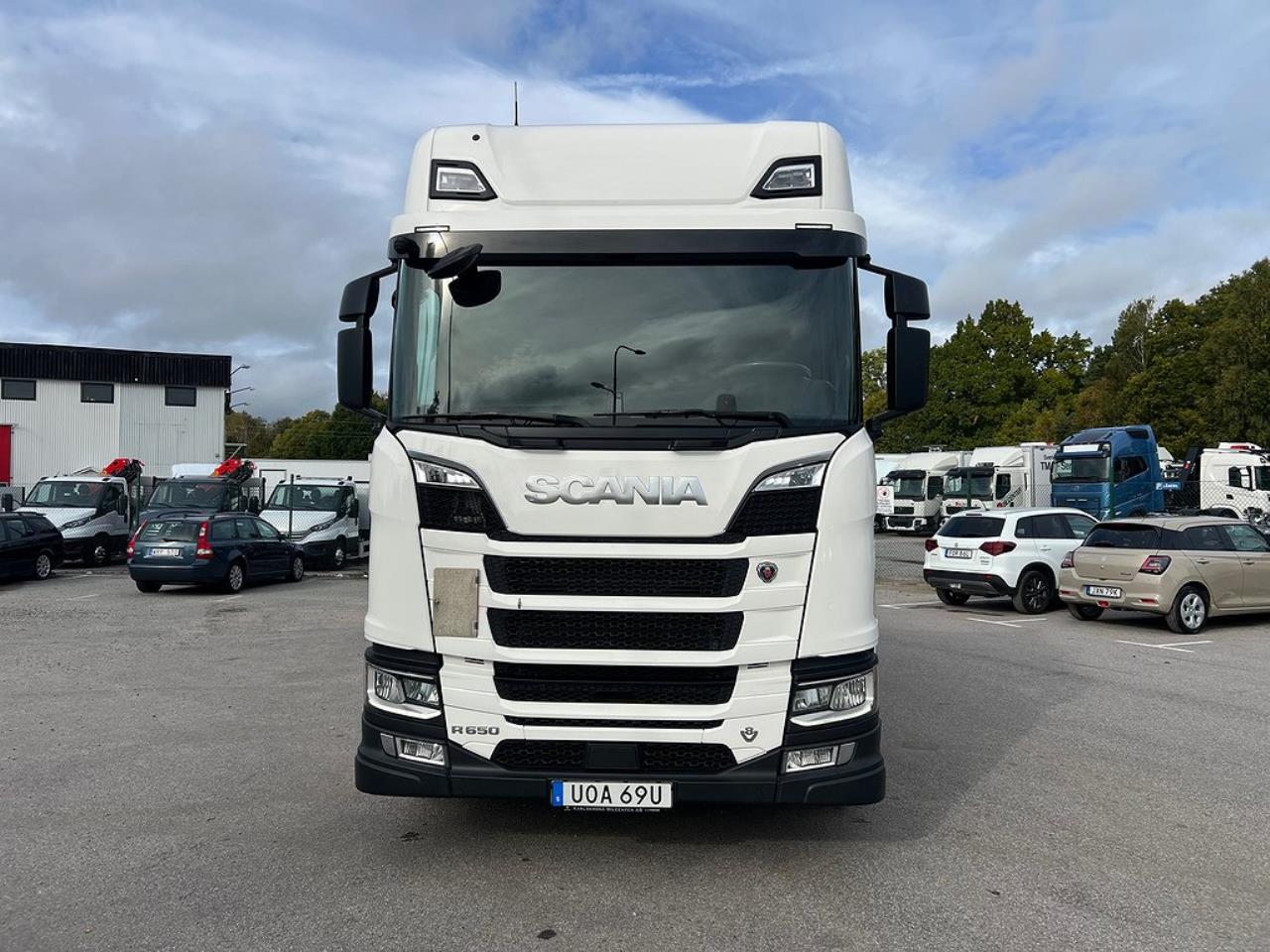 Scania R650 6x4 Tandem Dragbil FULL ADR 3,95 Hjulbas Euro 6 2021 - Dragbil