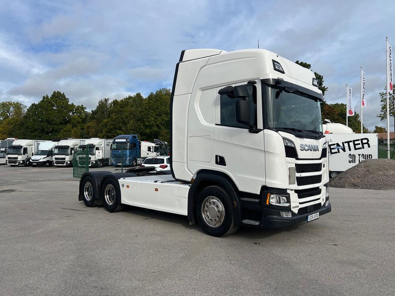 Scania R650 6x4 Tandem Dragbil FULL ADR 3,95 Hjulbas Euro 6 2021 - Dragbil