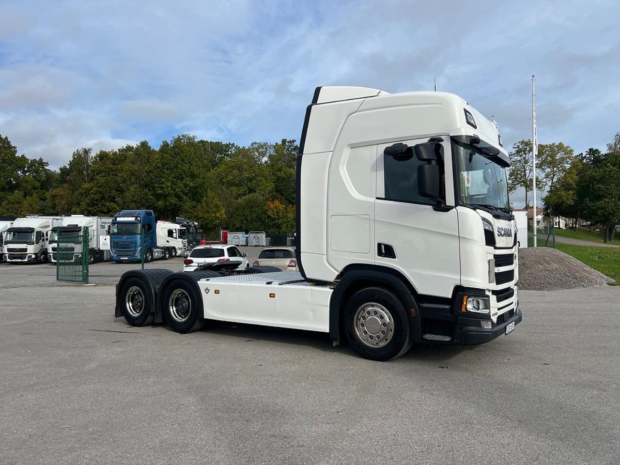 Scania R650 6x4 Tandem Dragbil FULL ADR 3,95 Hjulbas Euro 6 2021 - Dragbil