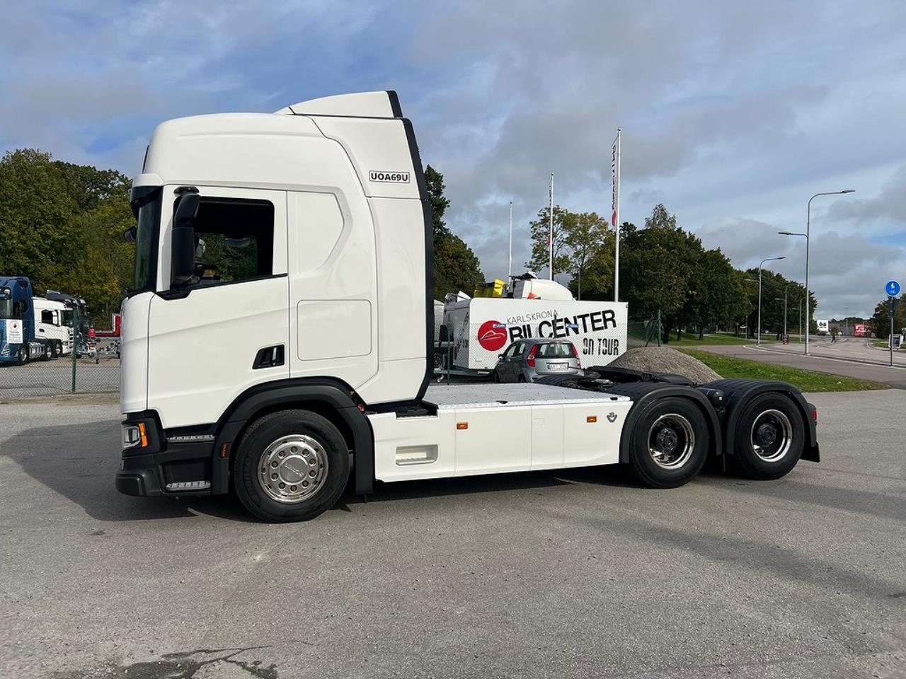 Scania R650 6x4 Tandem Dragbil FULL ADR 3,95 Hjulbas Euro 6 2021 - Dragbil