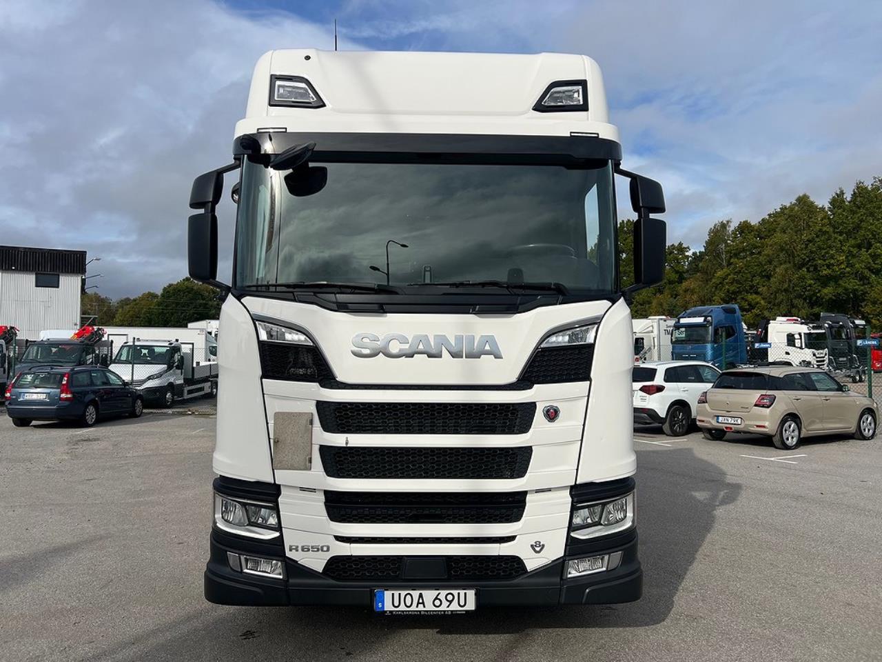 Scania R650 6x4 Tandem Dragbil FULL ADR 3,95 Hjulbas Euro 6 2021 - Dragbil